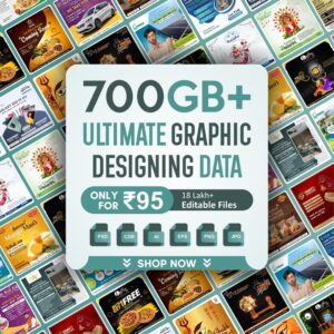 700+ GB Ultimate Graphic Designing Pack